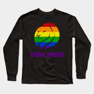 Pride Power LGBT Lion Long Sleeve T-Shirt